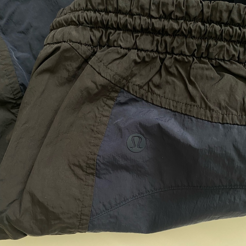 Lululemon Navy and Black Athletic Shorts